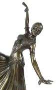 DEMETRE CHIPARUS STYLE BRONZE SCULPTURE