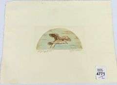 MINIATURE GOUACHE & ETCHING