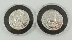 2 SILVER COINS