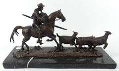JORGE COSTA BRONZE SCULPTURE WITH PROVENANCE