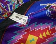 TWO SILK SCARVES & HELEN KALVAK WALL HANGING