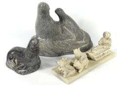 THREE SCULPTURES