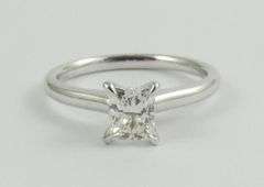 PRINCESS DIAMOND SOLITAIRE RING
