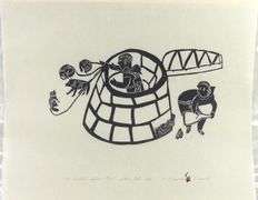 TWO INUIT PRINTS