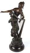 IMPRESSIVE SPELTER SCULPTURE