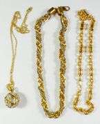 GOLD-TONE COSTUME JEWELLEY