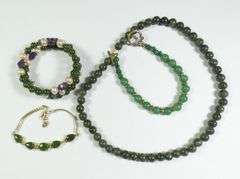 GREEN NEPHRITE JADE JEWELLERY