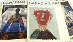 COLLECTION OF VINTAGE CANADIAN ART MAGAZINES