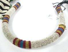 TWO BEADED NECKLACES