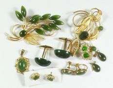 GREEN NEPHRITE JADE JEWELLERY
