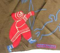 MICHEL ROBICHAUD SILK SCARF