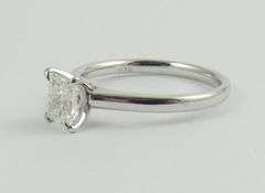 PRINCESS DIAMOND SOLITAIRE RING
