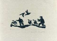 THREE INUIT PRINTS