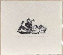 TWO KANAYOOK POVUNGITUK PRINTS