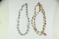5 AUSTRIAN CRYSTAL NECKLACES