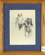 TWO FRAMED PRINTS
