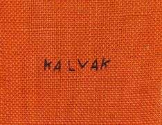 TWO SILK SCARVES & HELEN KALVAK WALL HANGING