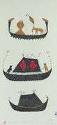 TWO 1978 CAPE DORSET LITHOGRAPHS