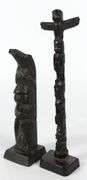 THREE TOTEM POLES