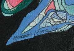 MERCEDES HORNE ACRYLIC ON CANVAS