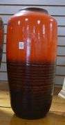 TWO LARGE ART POTTERY VASES