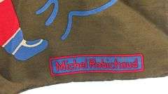 MICHEL ROBICHAUD SILK SCARF