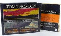 TOM THOMSON & A.Y. JACKSON ART BOOKS