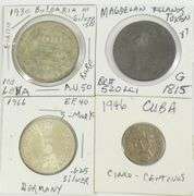 8 WORLD COINS
