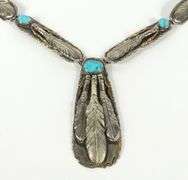 JAMI TWO FEATHERS NAVAJO NECKLACE