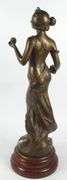 ANTIQUE SPELTER SCULPTURE