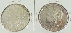 2 U.S. SILVER DOLLARS