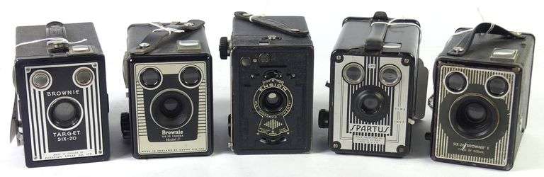 ANTIQUE BOX CAMERAS