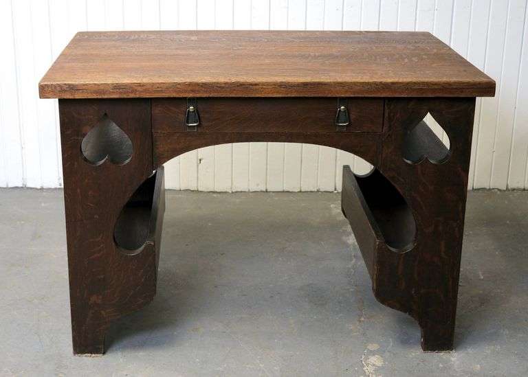 MISSION OAK DESK