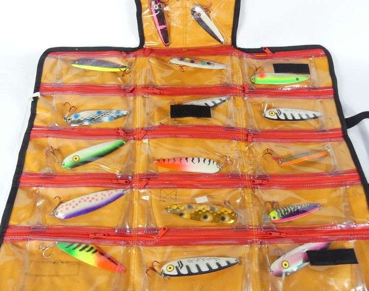 COLLECTION OF TROLLING SPOONS