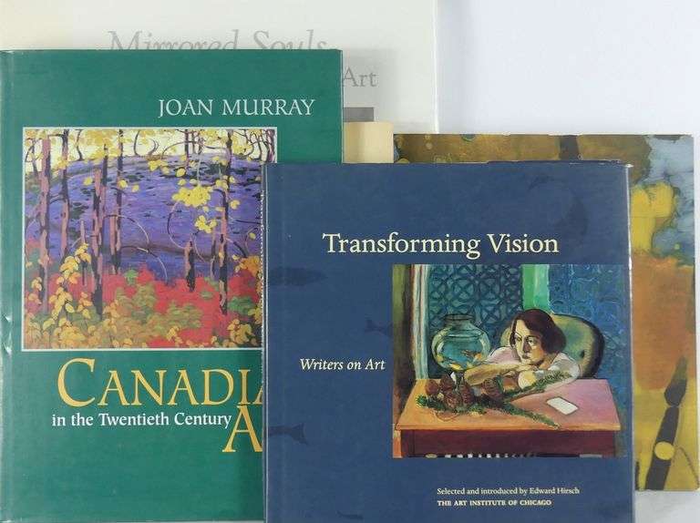 CANADIAN ART BOOKS INCLUDING SIGNED PAUL MURRAY WITH DRAWING
