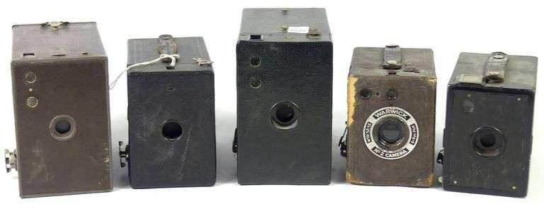 ANTIQUE BOX CAMERAS