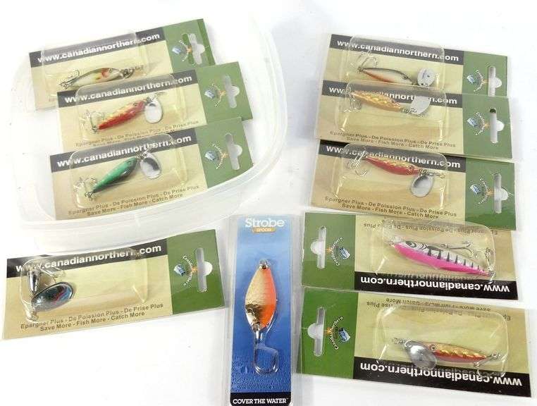 10 LURES NEW IN PACKAGING