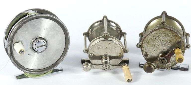 THREE VINTAGE REELS