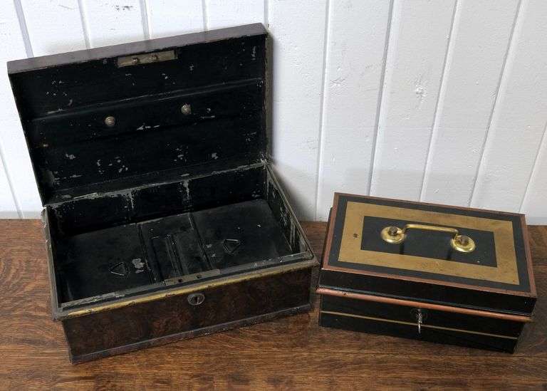 ANTIQUE CASH BOXES
