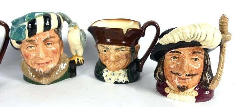 ROYAL DOULTON CHARACTER JUGS