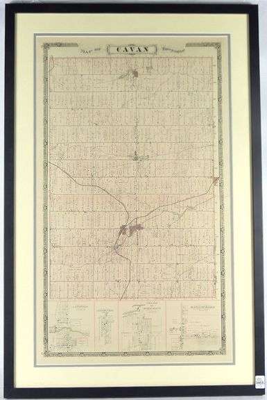 THREE ANTIQUE MAPS