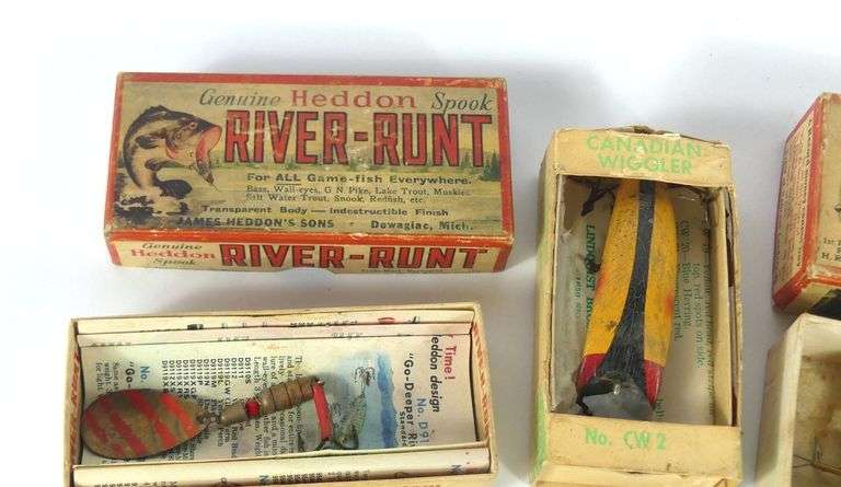 VINTAGE FISHING LURES