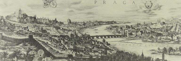PANORAMIC PRINT OF PRAGUE
