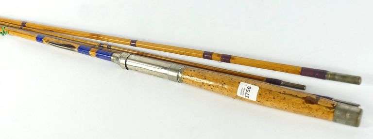 SPLIT BAMBOO CANE FISHING ROD