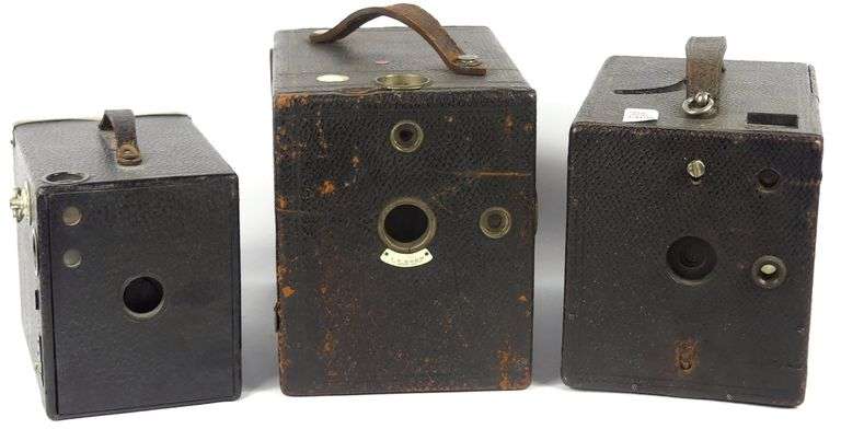 ANTIQUE BOX CAMERAS