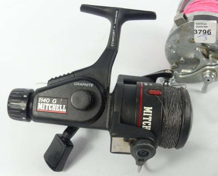 THREE FISHING REELS
