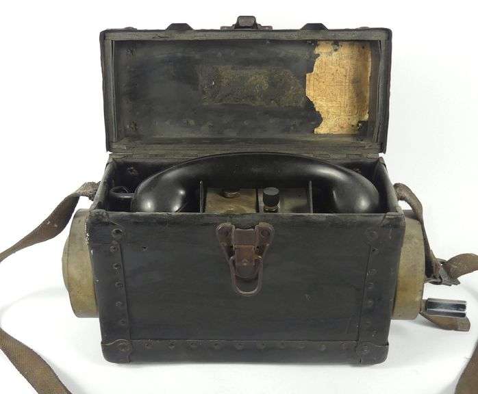 ANTIQUE FIELD TELEPHONE