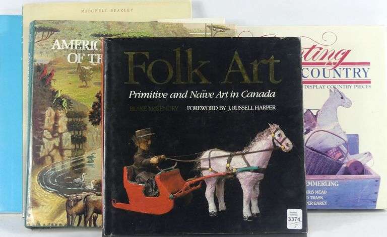 FIVE BOOKS ON FOLK ART