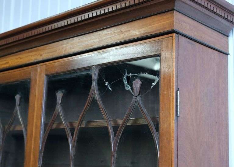 GEORGIAN BUREAU BOOKCASE