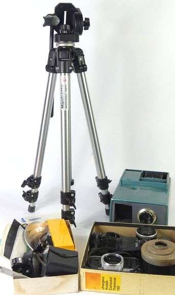 CAMERAS, EQUIPMENT, ETC.